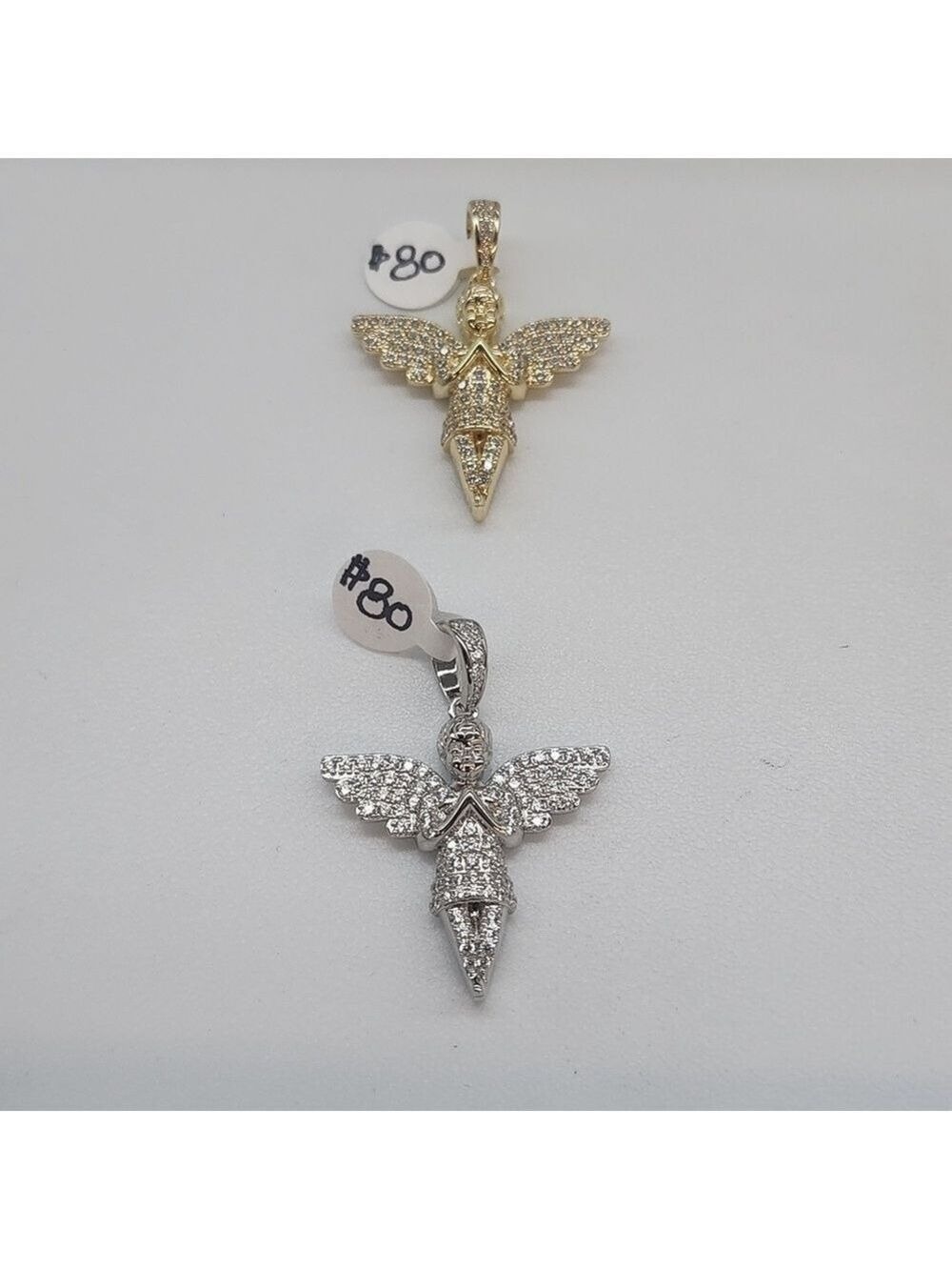 Heavenly Praying Angel Pendant – 925 Sterling Silver - Picture 3 of 4